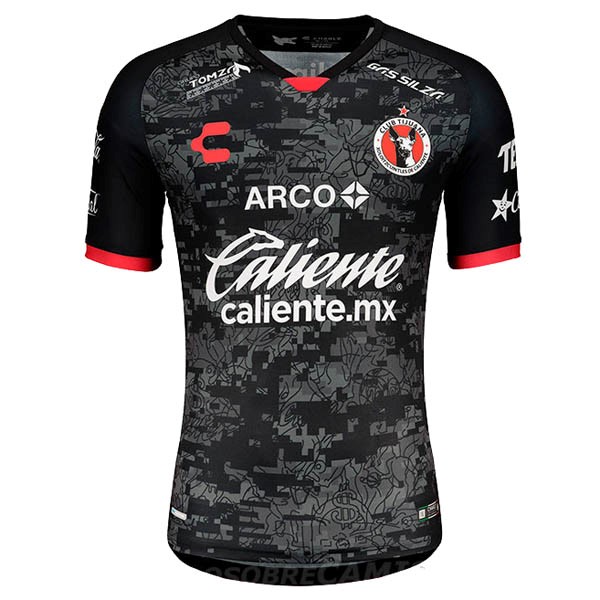 Tailandia Camiseta Tijuana Primera Equipación 2020-2021 Negro